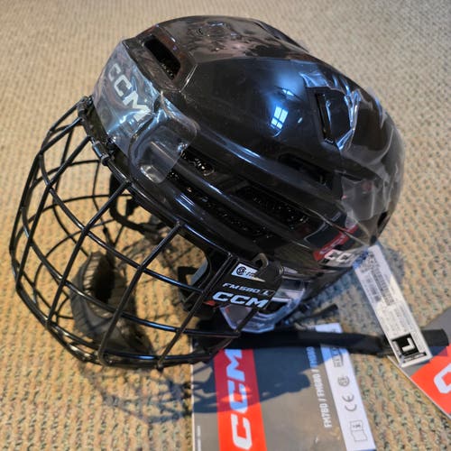 CCM Tacks 920 Helmet Combo Black Large
