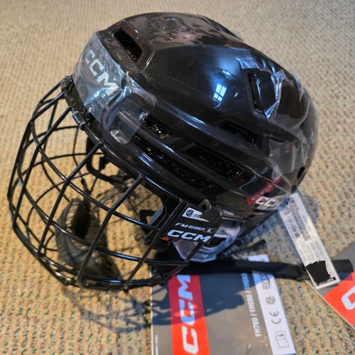 CCM Tacks 920 Helmet Combo Black Medium