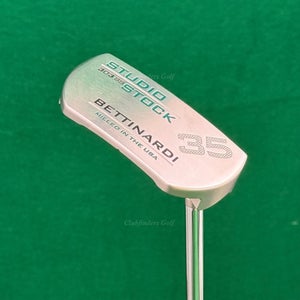 Bettinardi '23 Studio Stock 35 Slant-Neck 35" Mid-Mallet Putter w/Super Stroke