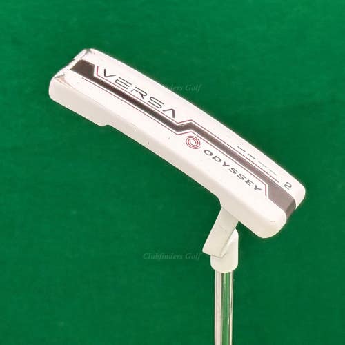 Odyssey Versa #2 White 35.25" Plumbers-Neck Blade Putter w/ Super Stroke