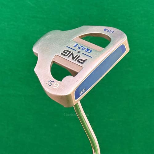 Ping G5i Craz-E B Black Dot 35.5" Heel-Shafted Mallet Putter w/ Super Stroke