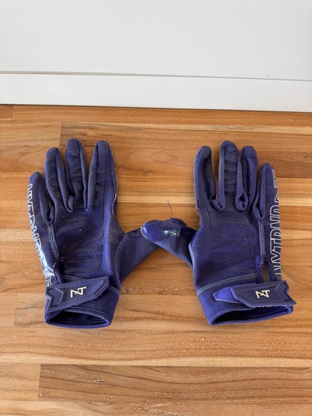 Nxtrnd Purple Football Gloves