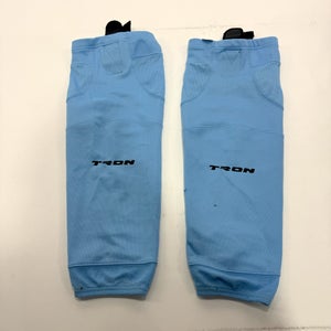 Used Baby Blue Tron Socks | 24" | #A38