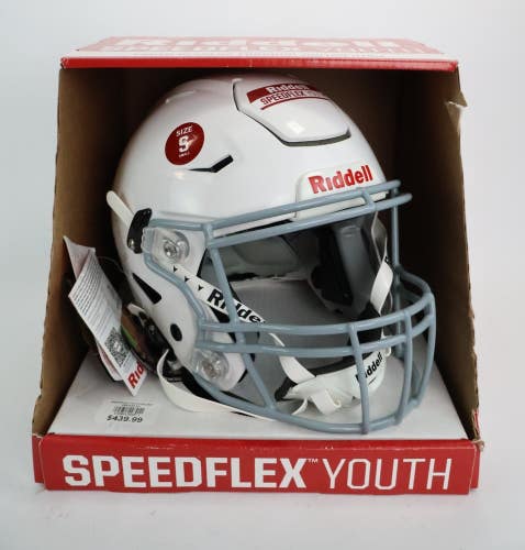 Riddell Speedflex Youth Football Helmet White, Size Small NEW 2024 Read INV#32