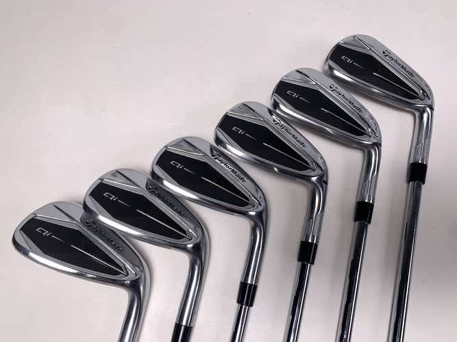 TaylorMade Qi Iron Set 6-PW+AW KBS Max MT 85g Regular Steel Mens RH