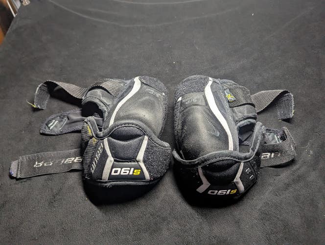 Used Bauer Supreme s190 Elbow Pads Junior Small