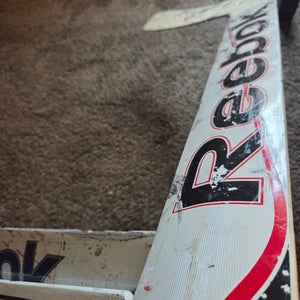 Senior Reebok Premier Pro Regular Goalie Stick 27" Paddle (Used)
