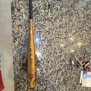 2023 DeMarini Voodoo One Alloy BBCOR Certified Bat (-3) 28 oz 31" (Used)