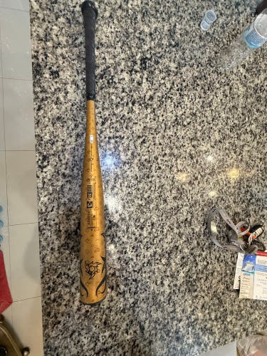 2023 DeMarini Voodoo One Alloy BBCOR Certified Bat (-3) 28 oz 31" (Used)