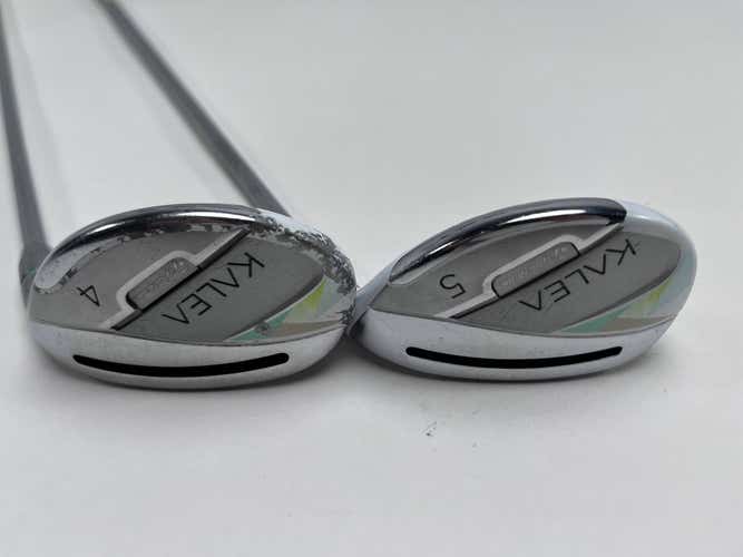 TaylorMade Kalea Ladies 4 & 5 Hybrid Set 22* 26* Kalea 45g Ladies RH