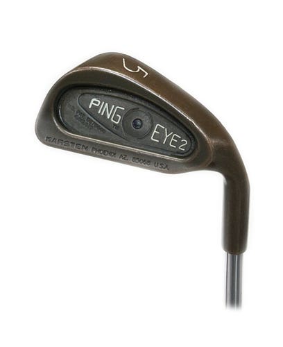 Ping Eye 2 BeCu Single 5 Iron Black Dot Steel Stiff Flex