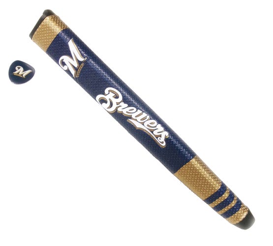 NEW Team Golf Milwaukee Brewers Jumbo Putter Grip w/Ball Marker