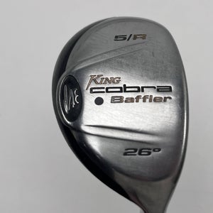 Cobra Baffler 2005 5 Hybrid 26* Aldila NV HL 65g Stiff Graphite Mens RH