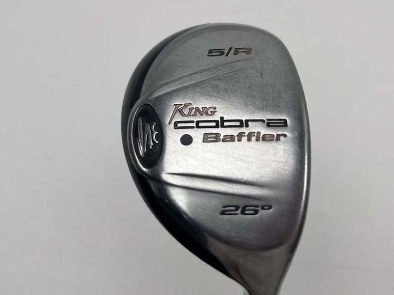 Cobra Baffler 2005 5 Hybrid 26* Aldila NV HL 65g Stiff Graphite Mens RH
