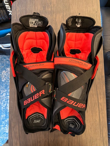 Senior Bauer Vapor 2X Pro 16" Shin Pads (Used)