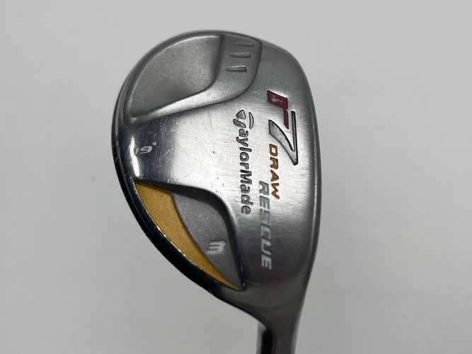 TaylorMade R7 Draw 3 Hybrid 19* REAX 55g Stiff Graphite Mens RH