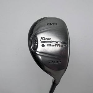 Cobra Baffler 2005 3 Hybrid 20* Aldila NV HL 65g Stiff Graphite Mens RH