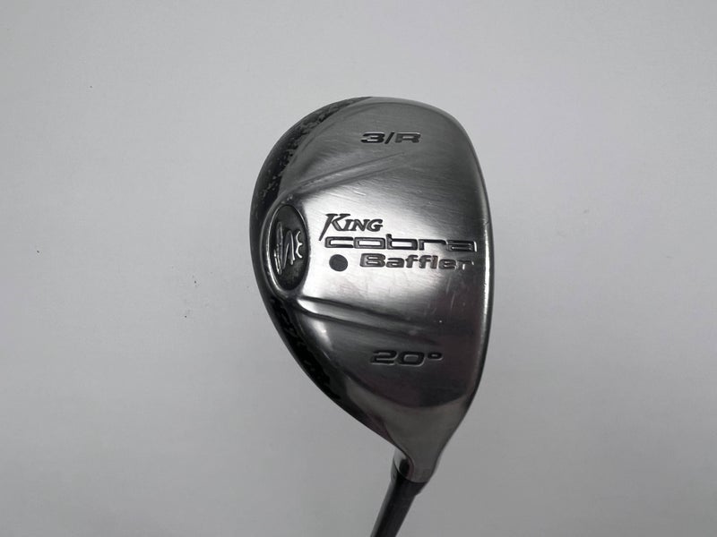Cobra Baffler 2005 3 Hybrid 20* Aldila NV HL 65g Stiff Graphite Mens RH