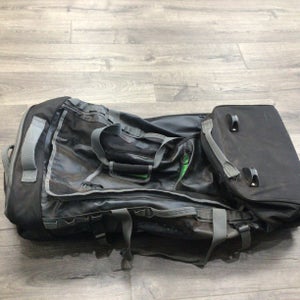 All Star Elite Catcher's Roller Bag Black Gray Extra Large(Used)