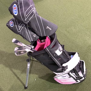 U.S. Kids UL Ultralight Club Set Driver 4H+7+PW Putter Bag Junior 54" RH NEW