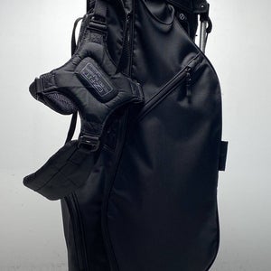 Sun Mountain Junior Stand Bag Black 3-Way Divide Dual Strap Golf Bag - 31" Tall