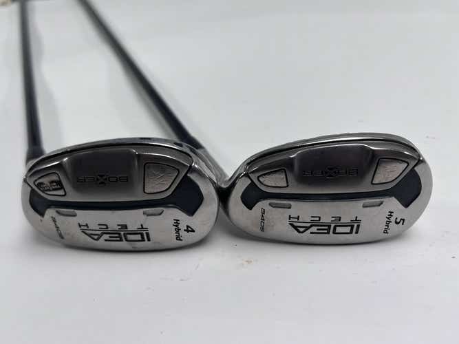 Adams Idea Tech A4 OS 4 & 5 Hybrid Set 22* 25* Tour AD YSQ-HL 60g Senior RH