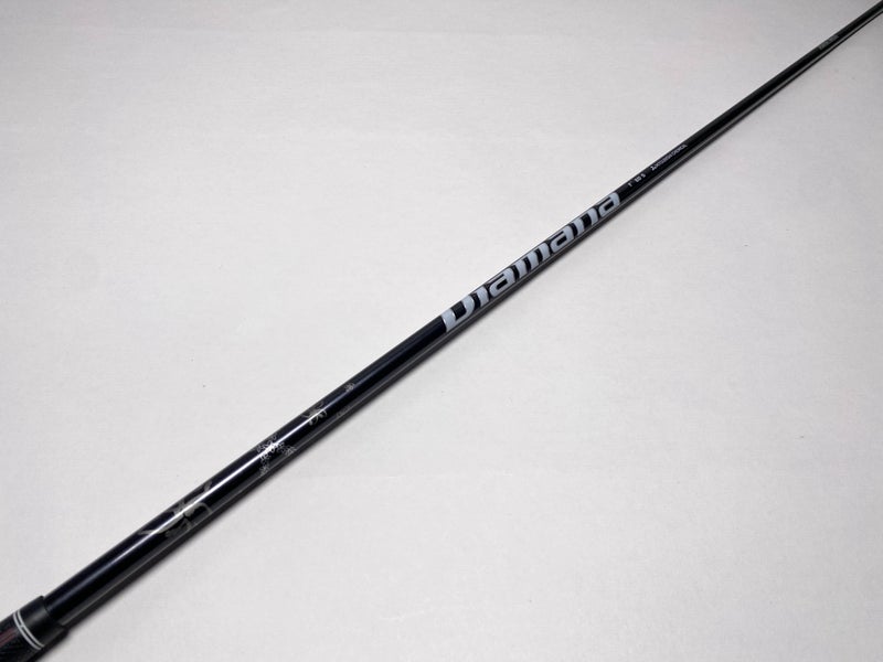 Mitsubishi Chemical Diamana Black T+ 60g Stiff Driver Shaft 44.25"-TaylorMade