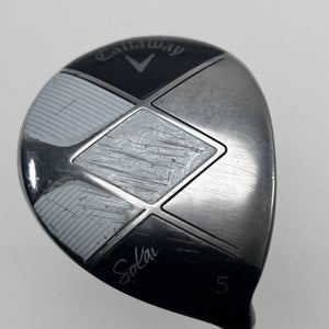 Callaway Solaire 2014 5 Fairway Wood 18* 55g Ladies RH Undersize Grip Dent