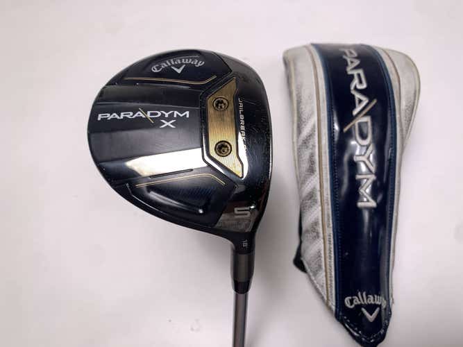 Callaway Paradym X 5 Fairway Wood 18* Aldila Ascent 40g Senior RH HC