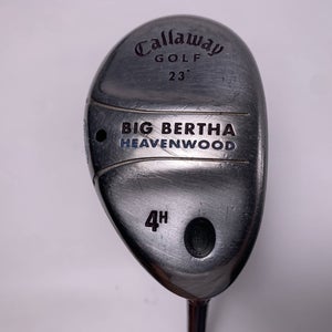 Callaway Big Bertha Heavenwood 4 Hybrid 23* Big Bertha Gems 55 Ladies RH