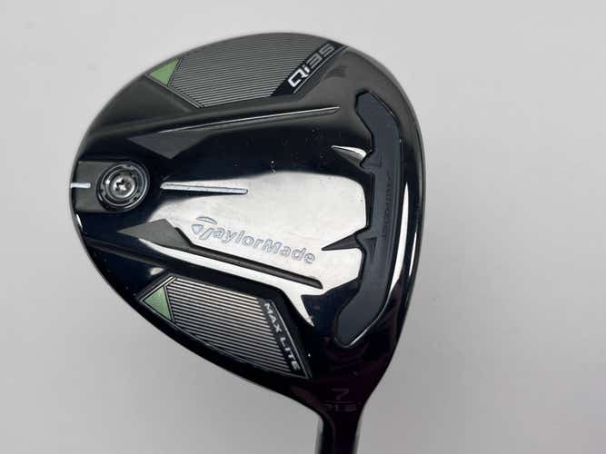 TaylorMade Qi35 Max Lite 7 Fairway Wood 21.5* Vanquish 4 R2 Senior RH