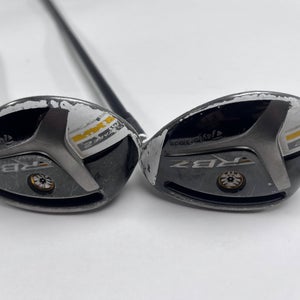TaylorMade RocketBallz Stage 2 4 & 5 Hybrid Set 22* 25* RocketFuel 45g Ladies RH
