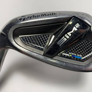 TaylorMade SIM2 MAX OS Single 9 Iron KBS Max MT 85g Stiff Steel Mens LH