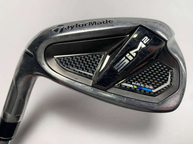 TaylorMade SIM2 MAX OS Single 9 Iron KBS Max MT 85g Stiff Steel Mens LH