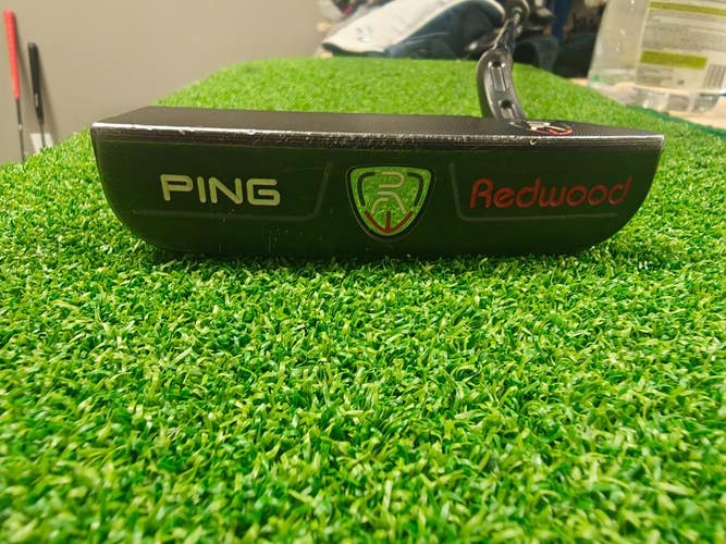 Ping Redwood ZB Black Satin 33 Inch Putter w Superstroke