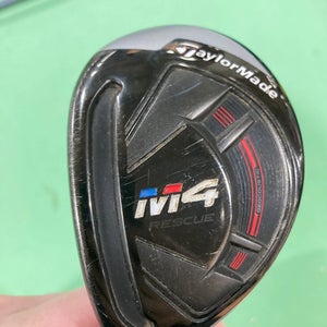 Used Men's TaylorMade M4 Left Handed 4 Hybrid | Fujikura ATMOS Red Graphite Shaft