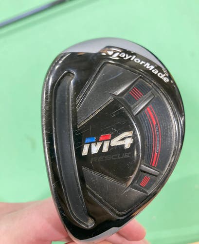 Used Men's TaylorMade M4 Left Handed 4 Hybrid | Fujikura ATMOS Red Graphite Shaft