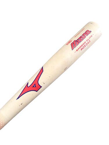 Used Mizuno BAMBOO ELITE MZE243 - BBCOR BB/SB Wood Bat 33" 11760-S000089297