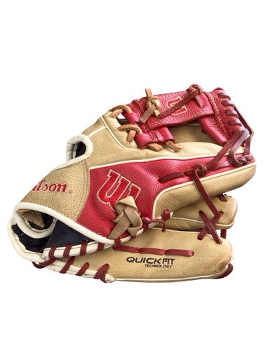 Used Wilson A 500 BB/SB Glove RH Throw Tan 11 1/4" 11760-S000089293