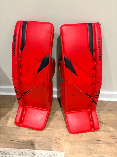 30" Warrior Ritual G7 Goalie Leg Pads (Used)