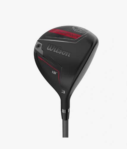 Wilson Staff Dynapower 3 Wood 15* (HZRDUS Smoke Red RDX Stiff, LEFT) 2023 NEW