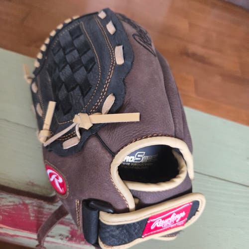 Rawlings LH rbg36bc Baseball/ Softball Glove 12.5" Excellent Condition. All Leather Shell