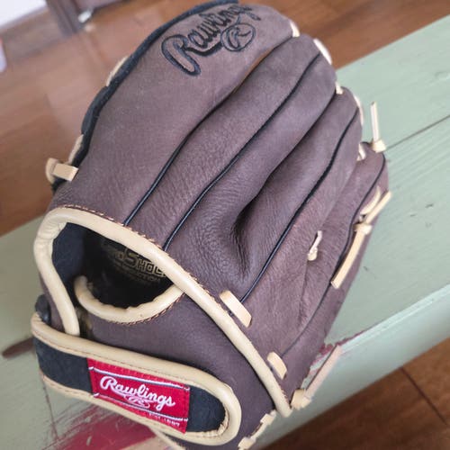 Rawlings LH rbg36bc Baseball/ Softball Glove 12.5" Excellent Condition. All Leather Shell