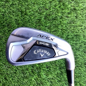 Callaway Apex DCB Single 7 Iron Fitting Club With A Flex Senior Graphite Shaft