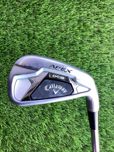 Callaway Apex DCB Single 7 Iron Fitting Club With A Flex Senior Graphite Shaft
