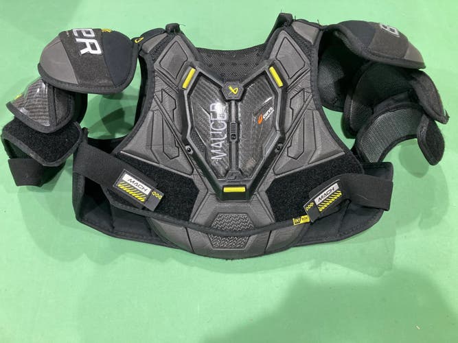 Used Medium Intermediate Bauer Supreme Mach Shoulder Pads