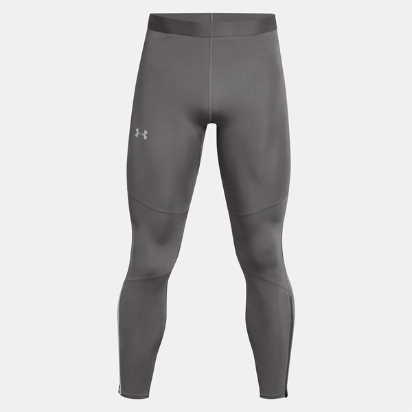 Gray Small Men's Under Armour Compression (New) Under Armour Launch Elite ColdGear Leggings Tights