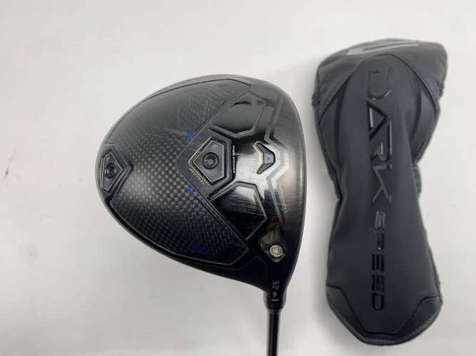 Cobra Darkspeed X Driver 9* HZRDUS 6.0 Gen 4 Dual Torsional Black Stiff RH HC