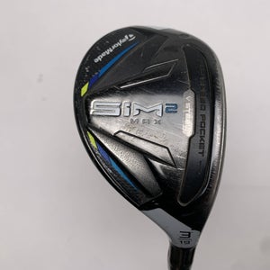 TaylorMade SIM2 MAX Rescue 3 Hybrid 19* Fujikura Ventus Blue 7S Stiff RH
