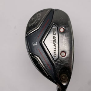 Callaway Big Bertha 2019 3 Hybrid 18* UST Mamiya Recoil ESX 460 F2 Senior RH